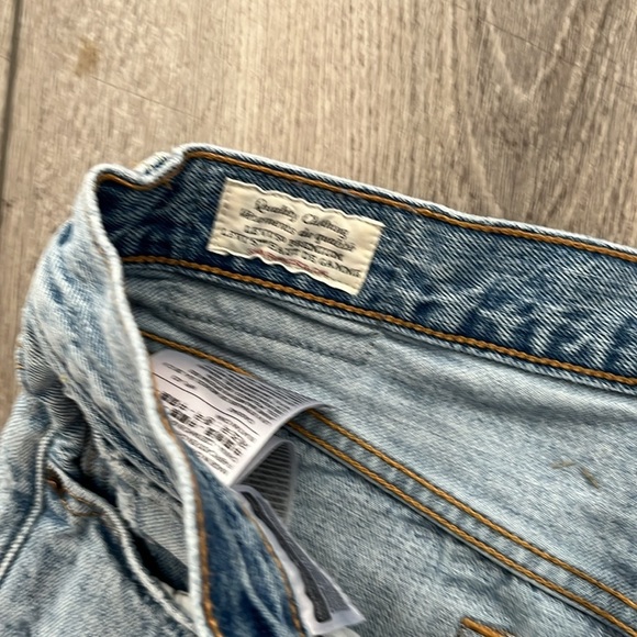 Levi’s 501 cut off denim shorts size 26 - Picture 4 of 7